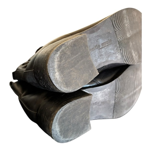 Gentle Soul Barnaby Leather Zip Buckle Bootie Size 6.5M Western Cowboy - Picture 13 of 13